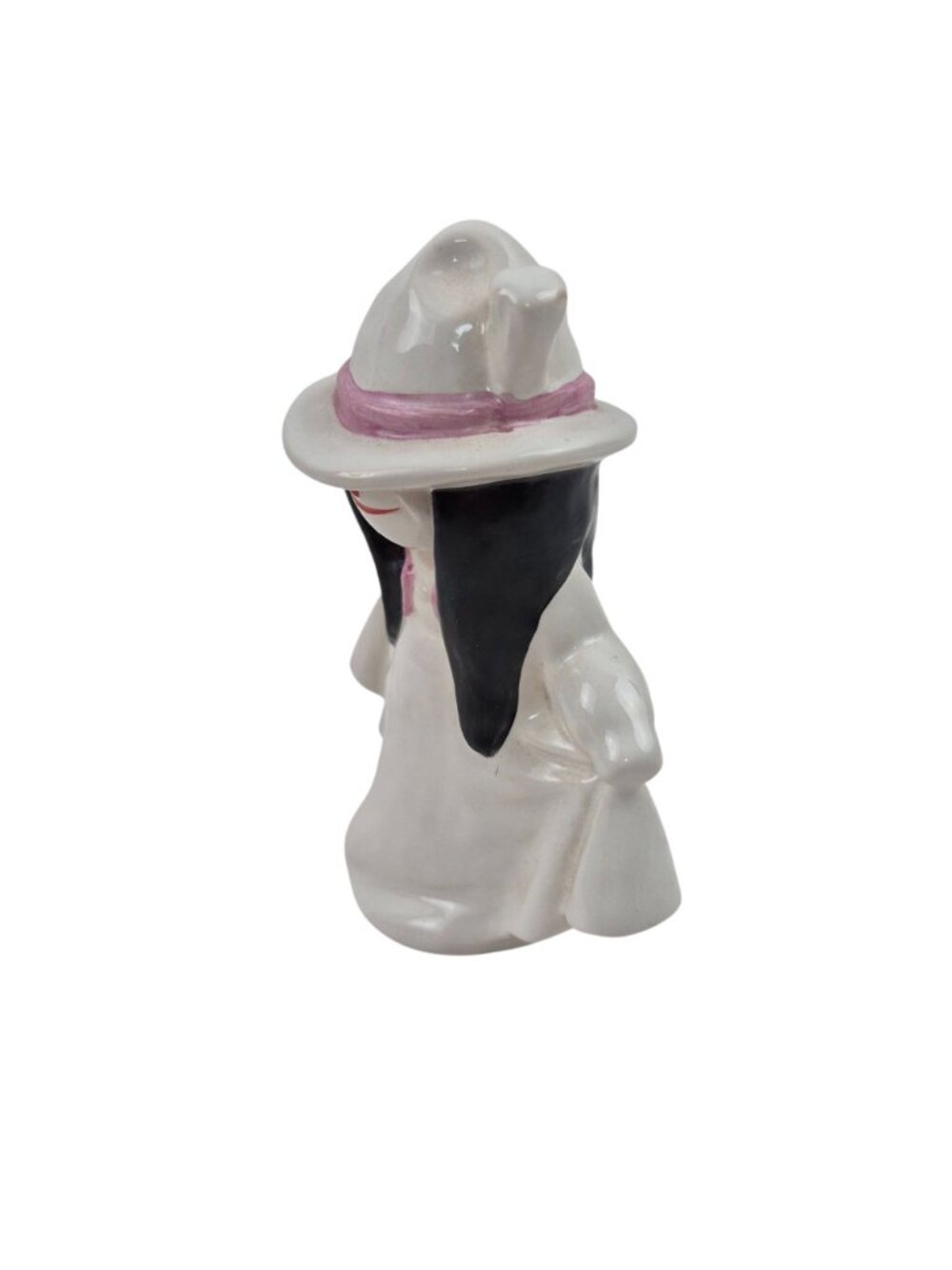Goebel Snow Girl Figurine Porcelain White Ghost Witch TMK 6 Vintage Whoosit - Picture 4 of 10